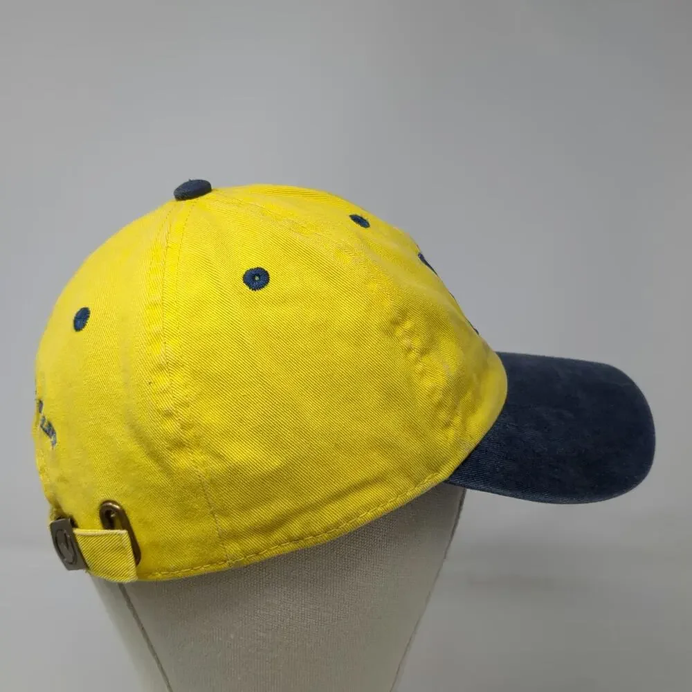 Newhattan Baseball Cap Yellow Blue One Size VMC Victory Changed My Life Hat
